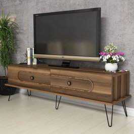 Hanah Home Ekol - Walnut Soporte para TV